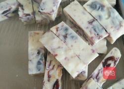 玫瑰蔓越莓牛轧糖的做法图解10