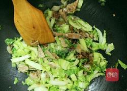 白菜炒猪肝的做法图解6