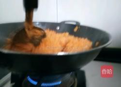 甜味南瓜炒糯米饭的做法图解6