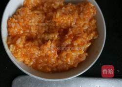 甜味南瓜炒糯米饭的做法图解7