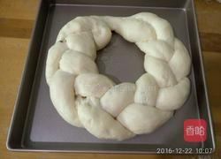 圣诞花环面包(酸奶波兰种)的做法图解17