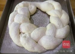 圣诞花环面包(酸奶波兰种)的做法图解18