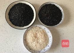 黑米糊的做法图解1