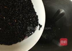 黑米糊的做法图解4