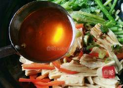 红油芹菜腐竹的做法图解7