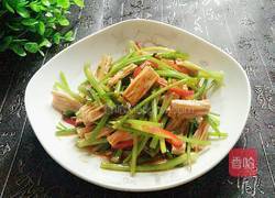 红油芹菜腐竹的做法图解9