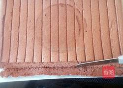 巧克力水果奶油蛋糕卷的做法图解24