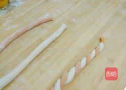 南瓜馒头（1）双色麻花卷的做法图解6