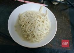 炒金针菇的做法图解6