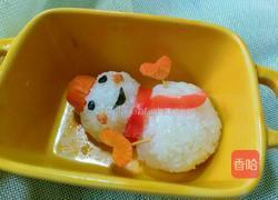 萌哒哒小雪人的做法图解12