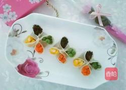 猪肉馅四色饺的做法图解11