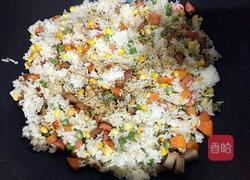 五彩炒饭的做法图解6