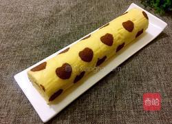 花样爱心蛋糕卷的做法图解27