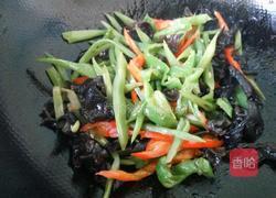芸豆丝炒木耳的做法图解12
