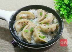 小熊煎锅芹菜鲜肉煎饺的做法图解16