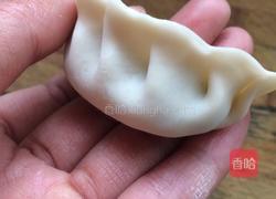 荠菜鲜肉饺的做法图解6