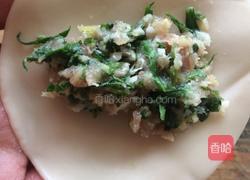 荠菜鲜肉小笼包的做法图解5