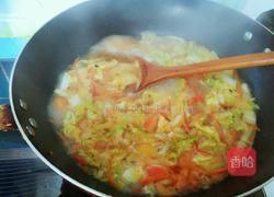 蔬菜汤面条的做法图解11