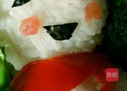 雪人饭团的做法图解7