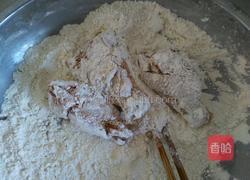 鸡腿驯鹿饭团的做法图解3