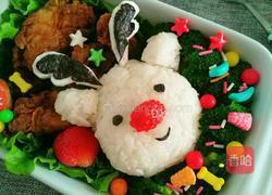 鸡腿驯鹿饭团的做法图解17