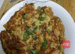 金针菇鸡蛋饼的做法图解8