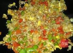 三色鸡蛋炒饭的做法图解11