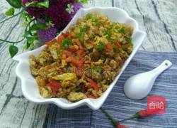 三色鸡蛋炒饭的做法图解14