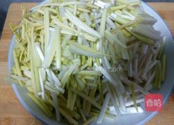 肉丝蒜黄的做法图解9