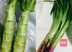 香葱炒莴笋的做法图解1