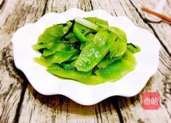 香葱炒莴笋的做法图解10