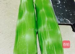 香葱炒莴笋的做法图解2