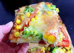 蔬菜培根披萨的做法图解21