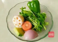 Illustration of how to make vegetable and multigrain cakes 1