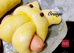 萌萌兔火腿面包的做法图解12