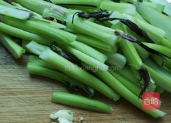 蒜蓉菜心的做法图解2