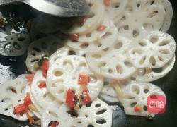 椒香藕片的做法图解6
