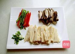 腐竹烧香菇的做法图解2