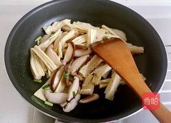 腐竹烧香菇的做法图解5