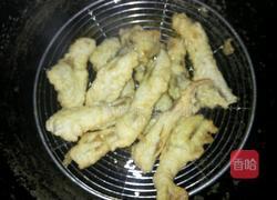 酥炸蘑菇鱼的做法图解8