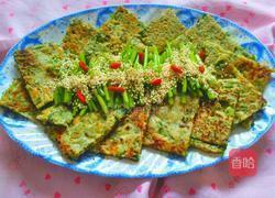 桐蒿煎蛋饼的做法图解10