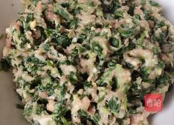 荠菜鲜肉小笼包的做法图解4