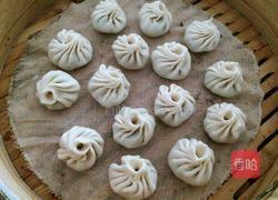 荠菜鲜肉小笼包的做法图解8