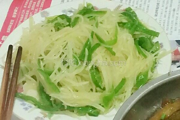 青椒土豆丝