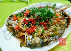 冬菜蒸黄鱼的做法图解6