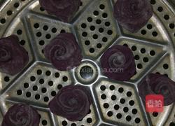 紫薯花卷的做法图解4