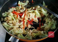 干煸菜花的做法图解7