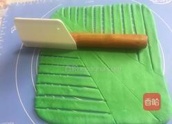 圣诞树面包的做法图解5