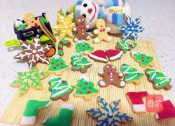 圣诞节饼干(蛋清糖霜方法)的做法图解29