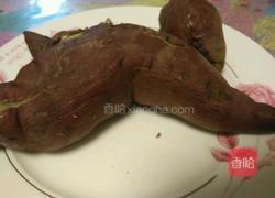 炸地瓜丸子的做法图解1